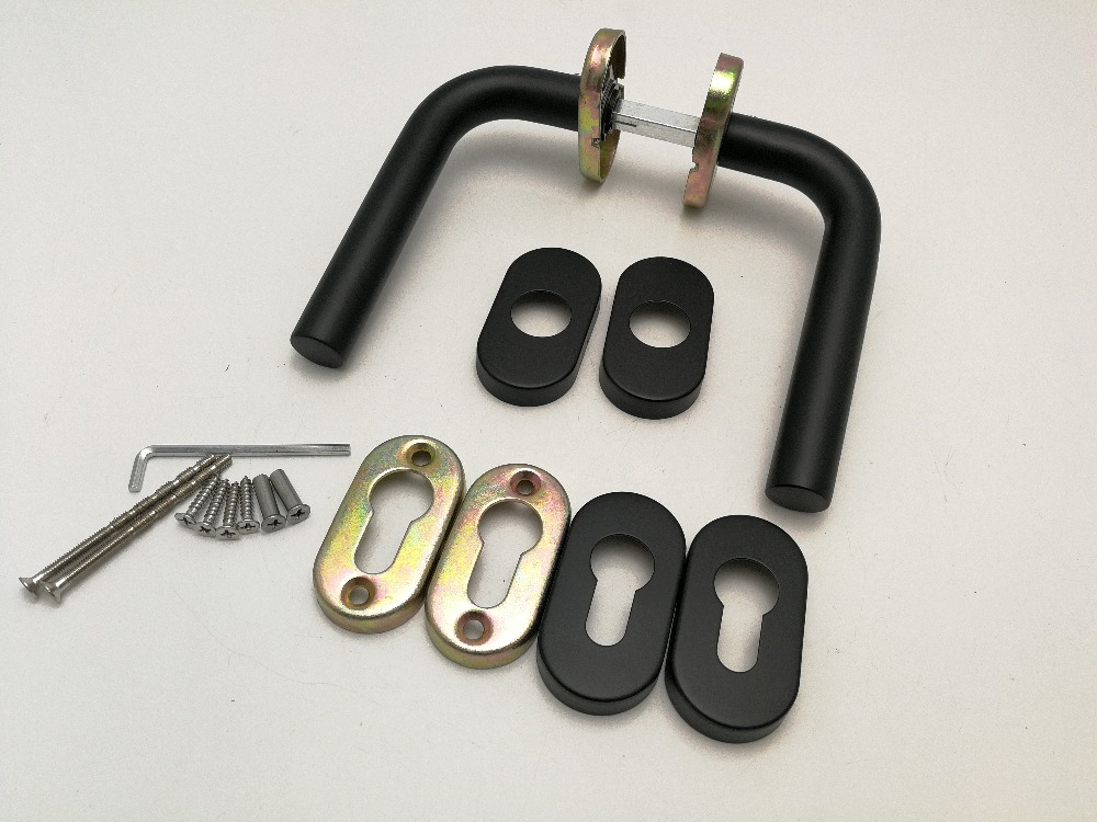 Manilla de la puerta del tubo de la venta caliente del proveedor de