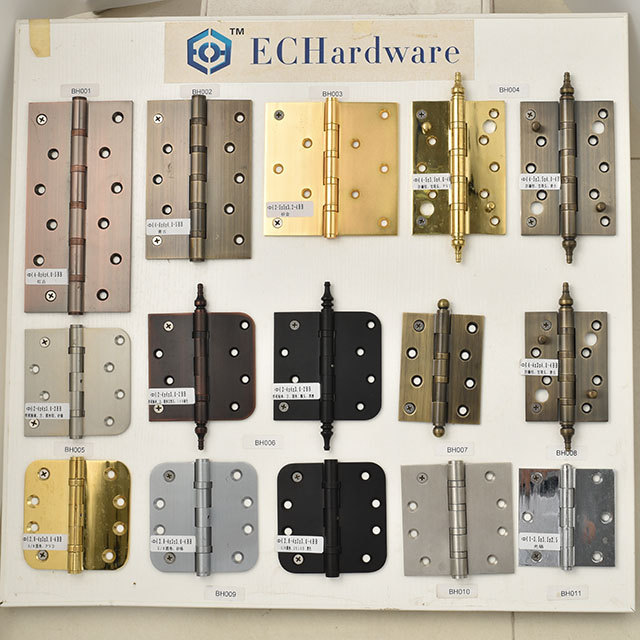 Bisagras ocultas para puertas invisibles de aleación de zinc de 180