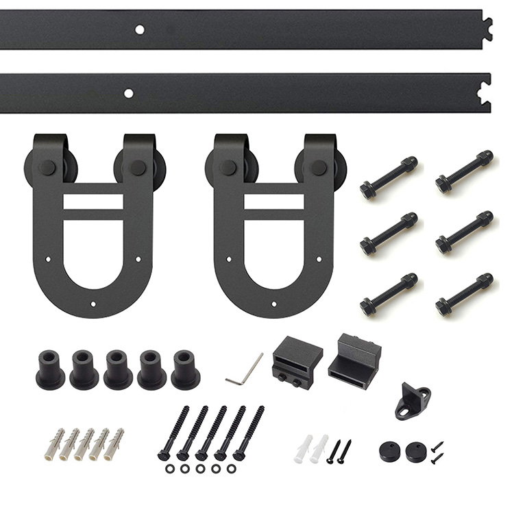 Herrajes para puertas corredizas de madera de estilo antiguo con