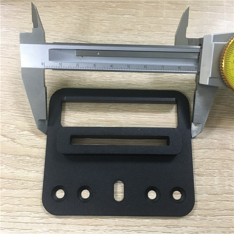 Cerradura de puerta de granero negra con manija de puerta corrediza