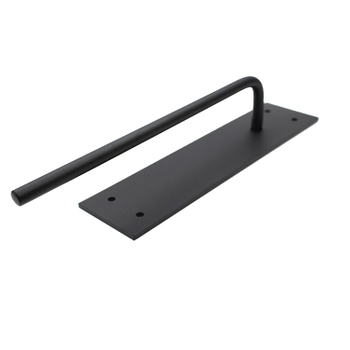 Juego de tiradores de puerta de puerta de hierro fundido rústico de dos