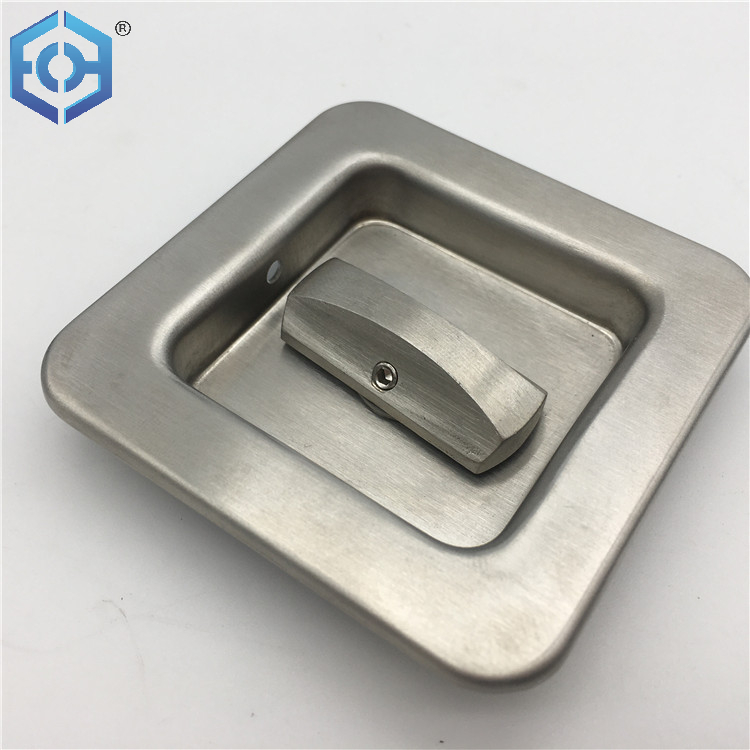 Cerradura de manija oculta para puerta corrediza de patio con función