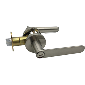 Cerradura de la manija del hardware de la palanca del juego de llaves de la puerta de entrada del cilindro tubular de la aleación del zinc