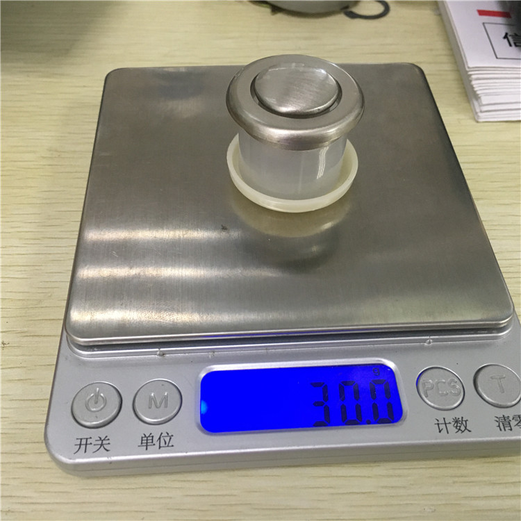 Perilla de puerta oculta con manija oculta de aleación de zinc y