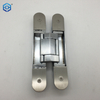 Bisagras de puerta cruzadas ajustables 3D bisagras ocultas invisibles de aleación de zinc cojinete de bisagra oculta 80 KG / 2 uds para puerta plegable