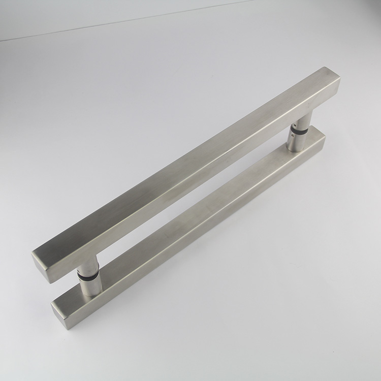 Manijas para puertas corredizas de vidrio con manijas cuadradas y