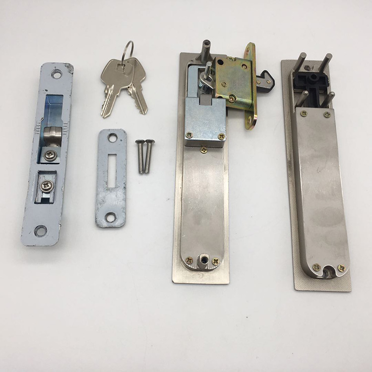 SN Cerradura para puerta corrediza interior con indicador de madera de