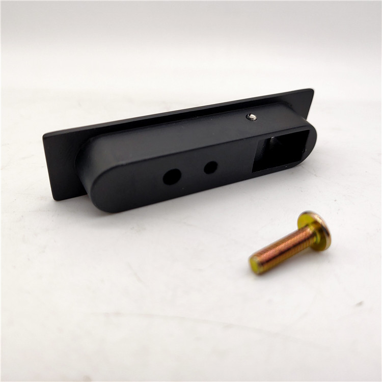 Mueble de armario de aleación de zinc negro Cajón de armario oculto