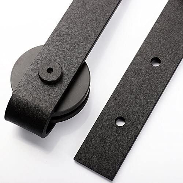 Herrajes para puertas de granero corredizas para gabinetes de madera