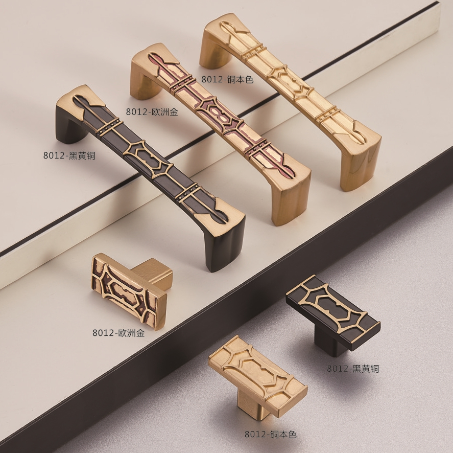 manija Mastro de aleación de zinc, manijas de gabinete, manija de