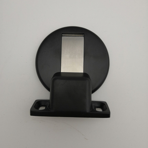 Tapón de puerta de Home Depot de aleación de zinc negro (MDS14)