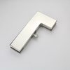 en stock Accesorio de parche de pivote de puerta de esquina superior de alta calidad para puerta de vidrio sin marco