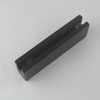 Abrazadera de montaje de parche superior negro Precio de montaje de parche de puerta de vidrio sin marco para puerta de vidrio