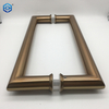 Manija de puerta de vidrio de baño de empresa profesional de China y manijas de puerta de ducha