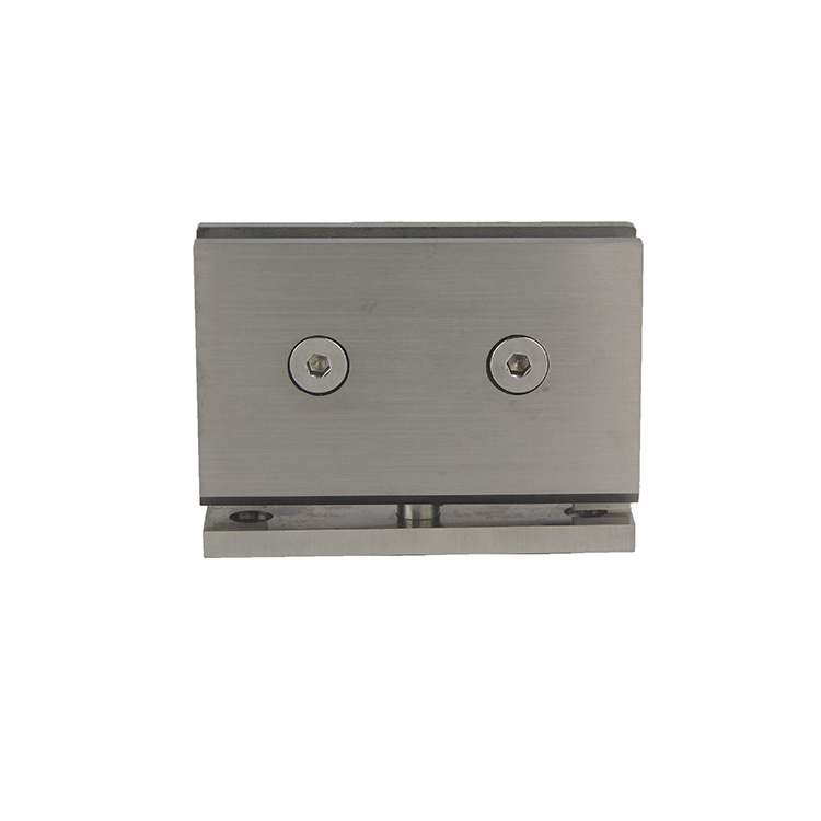 Heavy Duty 360 grados puerta de vidrio armario vitrina gabinete abrazadera sin marco pivotante puertas de ducha de vidrio bisagra piezas de repuesto de pared a vidrio 304 acero inoxidable cromo pulido (360 grados)