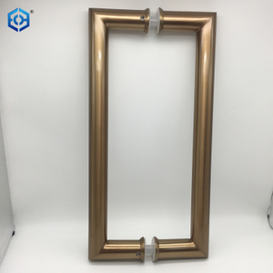 Manija de puerta de vidrio de baño de empresa profesional de China y manijas de puerta de ducha