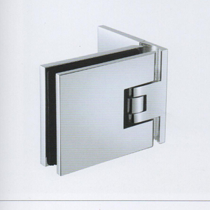 Bisagra de puerta de ducha de vidrio para baño con cierre automático de 90 grados de acero inoxidable