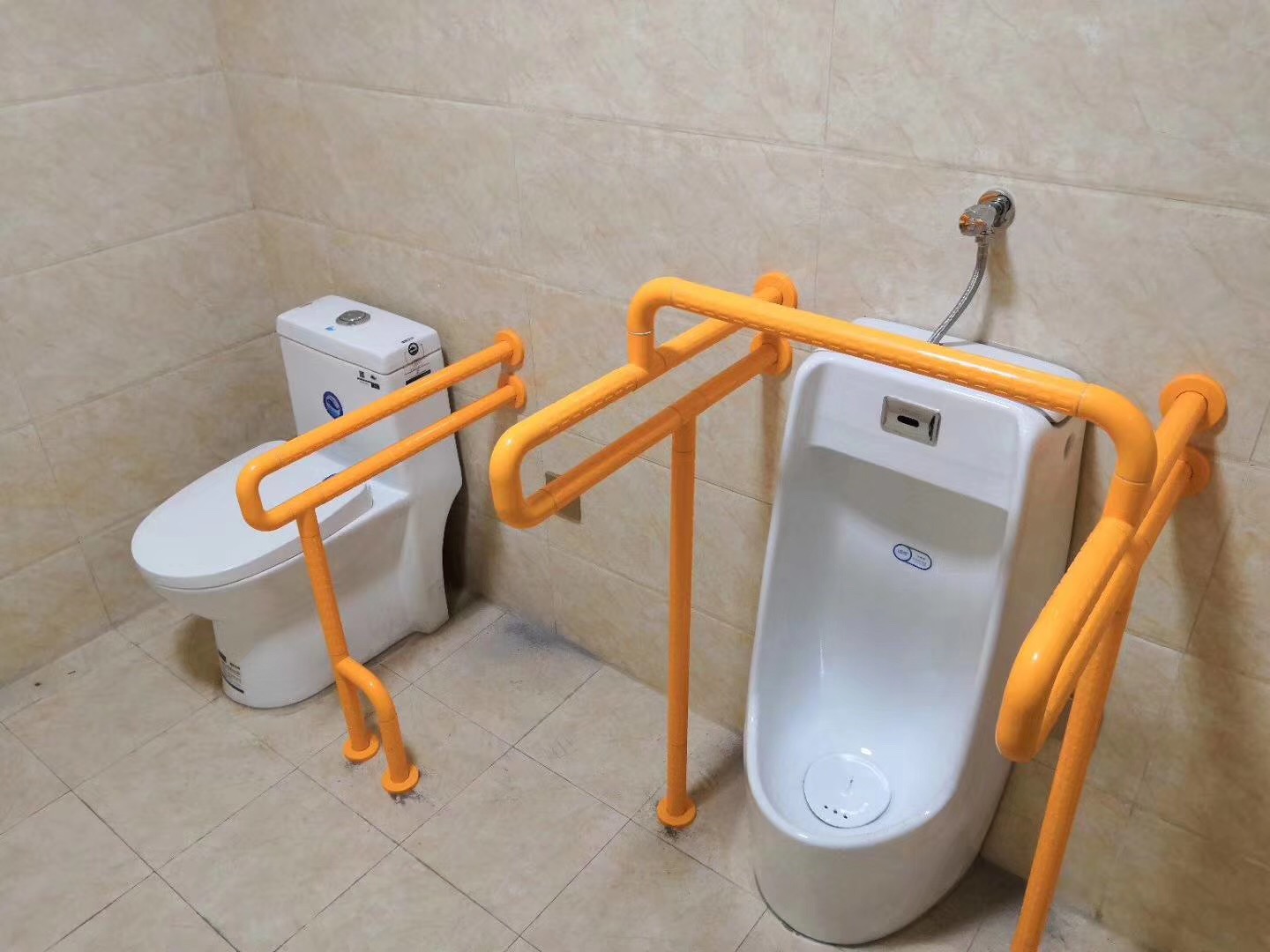 Barra de agarre de baño antideslizante de acero inoxidable para personas discapacitadas Barandilla de bañera de edad avanzada Manija de seguridad Barras de agarre de reposabrazos de WC