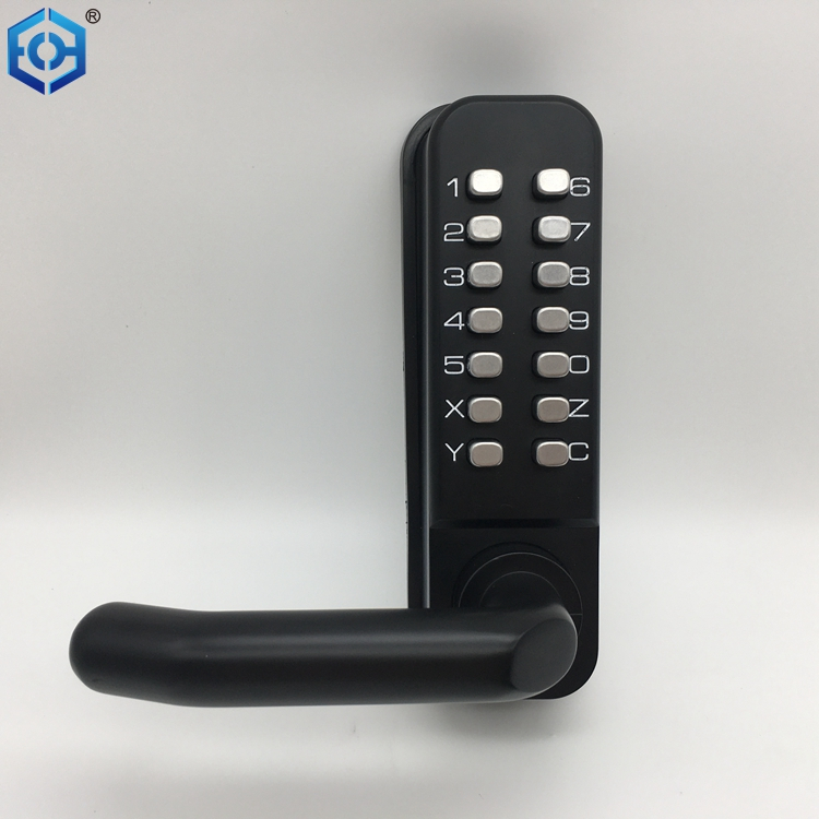 Combinación mecánica Contraseña digital Bloqueo de la puerta de seguridad Introducción Sin llave sin potencia Botón PUSH Código de teclado Bloqueo Implaz