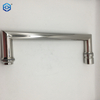 Manija de puertas de vidrio modernas de acero inoxidable resistente a rasguños de diseño resistente a rasguños