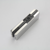 Anillo de latón de alta calidad con parche superior de vidrio templado para puerta de vidrio