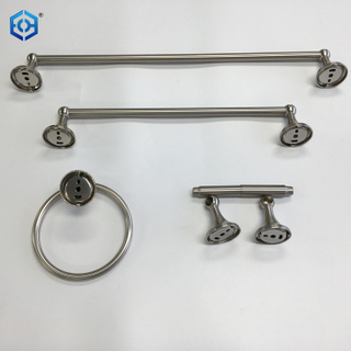 El juego de accesorios de baño de acero inoxidable SUS304 duradero incluye toallero de mano