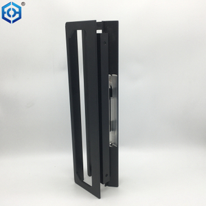 Patio negro de aluminio Patio La manija de la puerta corredera para la puerta del marco de aluminio