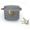 120mm México modelo Latón Chapa Cerradura Fichadura Pestillo de noche Cilindro sólido Cadena de seguridad Cerradura de borde de puerta