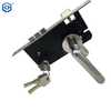 Cerradura de puerta principal con llave de mortaja de estilo antiguo de acero inoxidable para el hogar