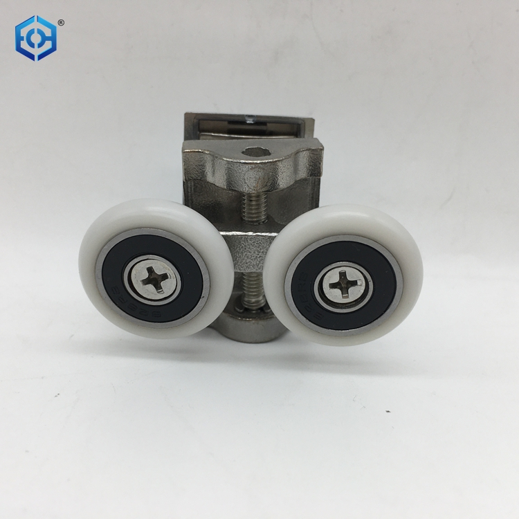  Ruedas corredizas de 26 mm Ruedas de la puerta del baño Rollas gemelas
